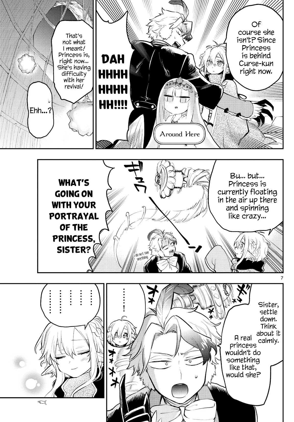 Maou-jou de Oyasumi Chapter 294 page 7 - Chapter 294: This is the Princess, The Princess is Here.