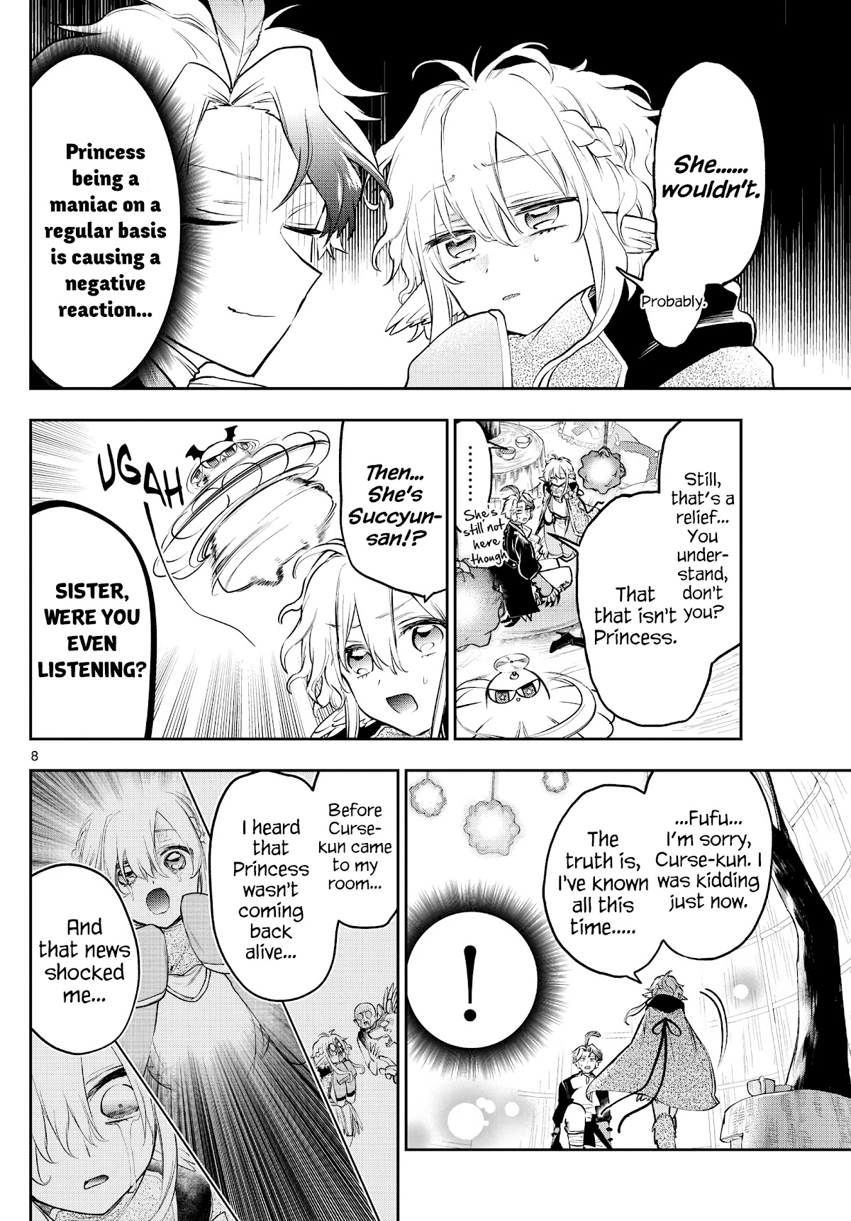 Maou-jou de Oyasumi Chapter 294 page 8 - Chapter 294: This is the Princess, The Princess is Here.