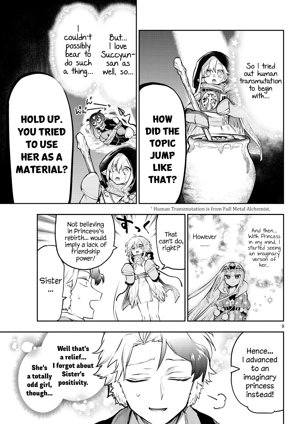 Maou-jou de Oyasumi Chapter 294 page 9 - Chapter 294: This is the Princess, The Princess is Here.