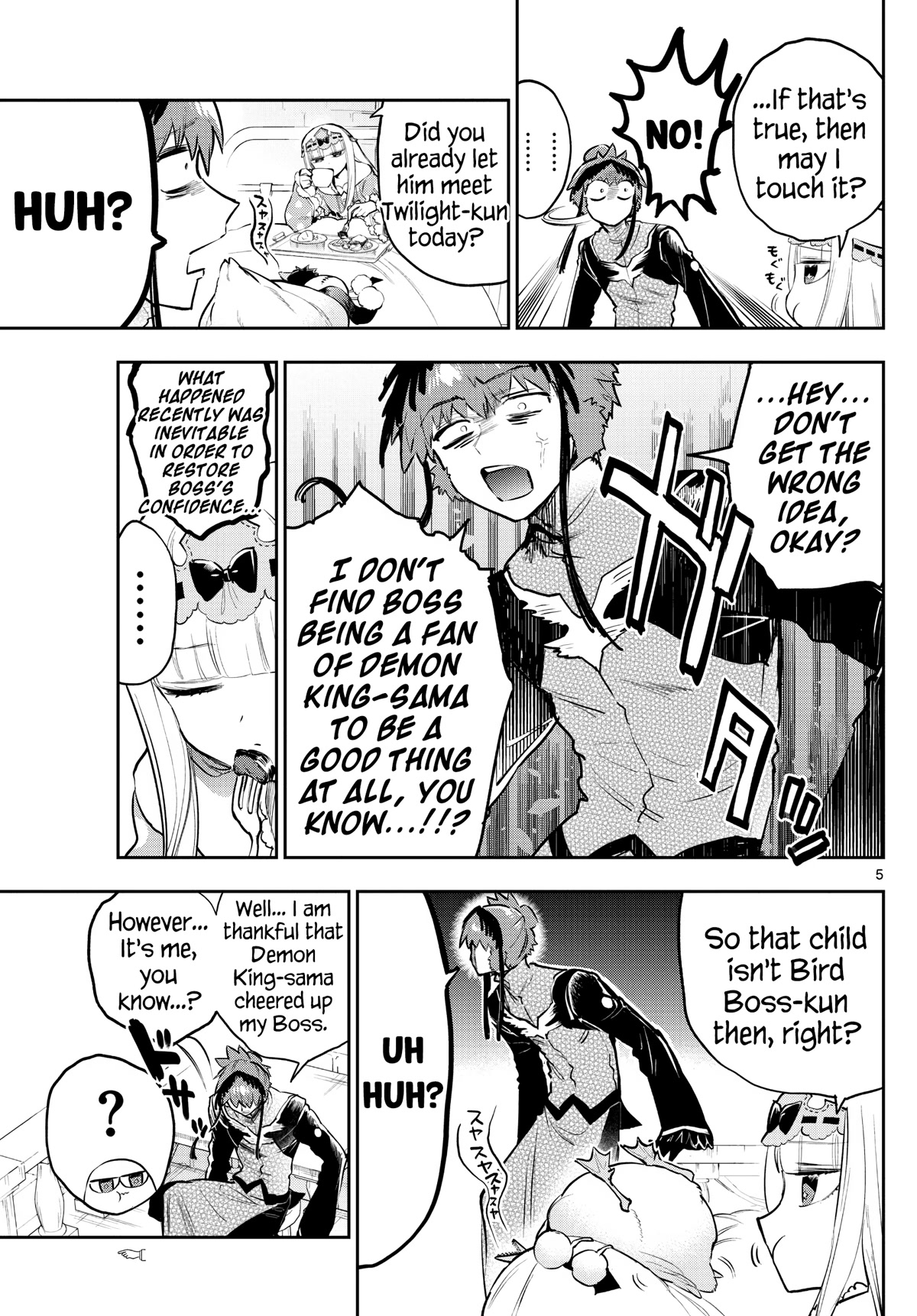 Maou-jou de Oyasumi Chapter 295 page 5 - Chapter 295: His Golden Goose