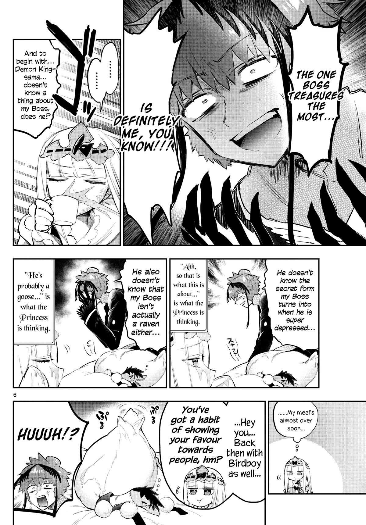 Maou-jou de Oyasumi Chapter 295 page 6 - Chapter 295: His Golden Goose