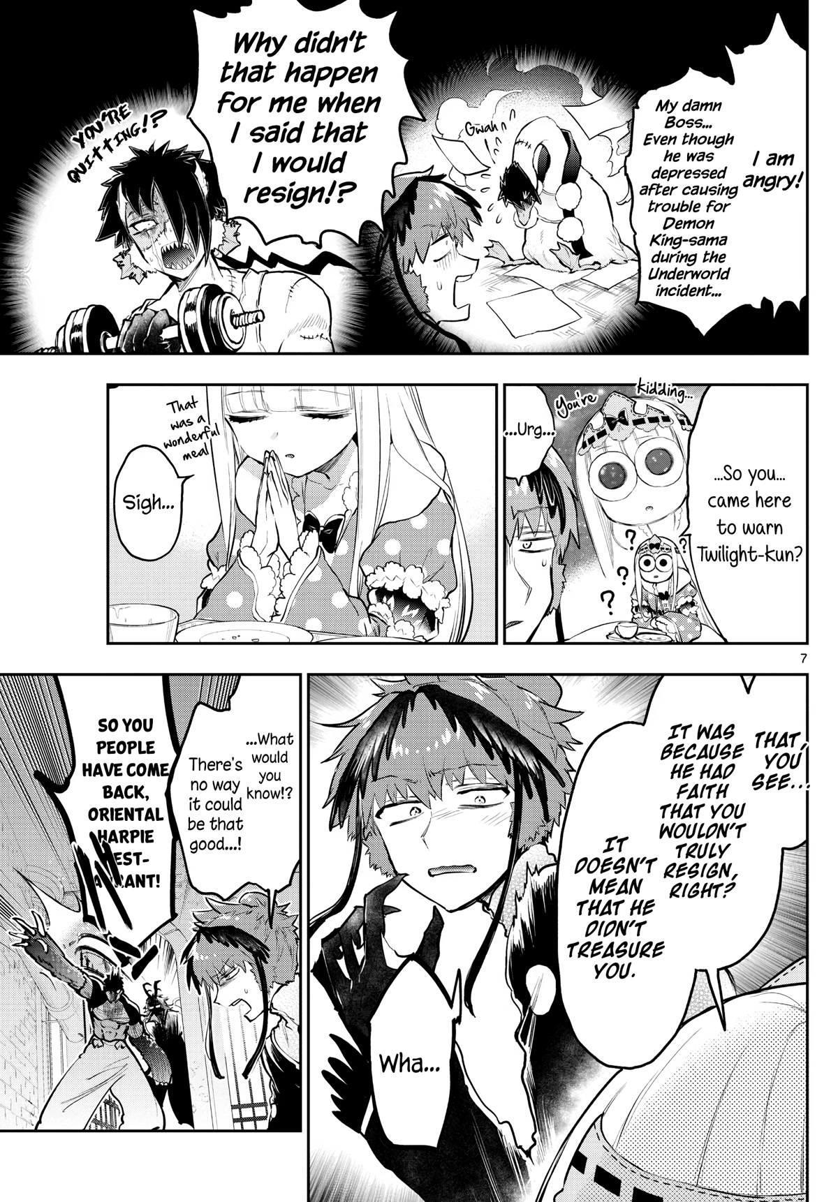 Maou-jou de Oyasumi Chapter 295 page 7 - Chapter 295: His Golden Goose