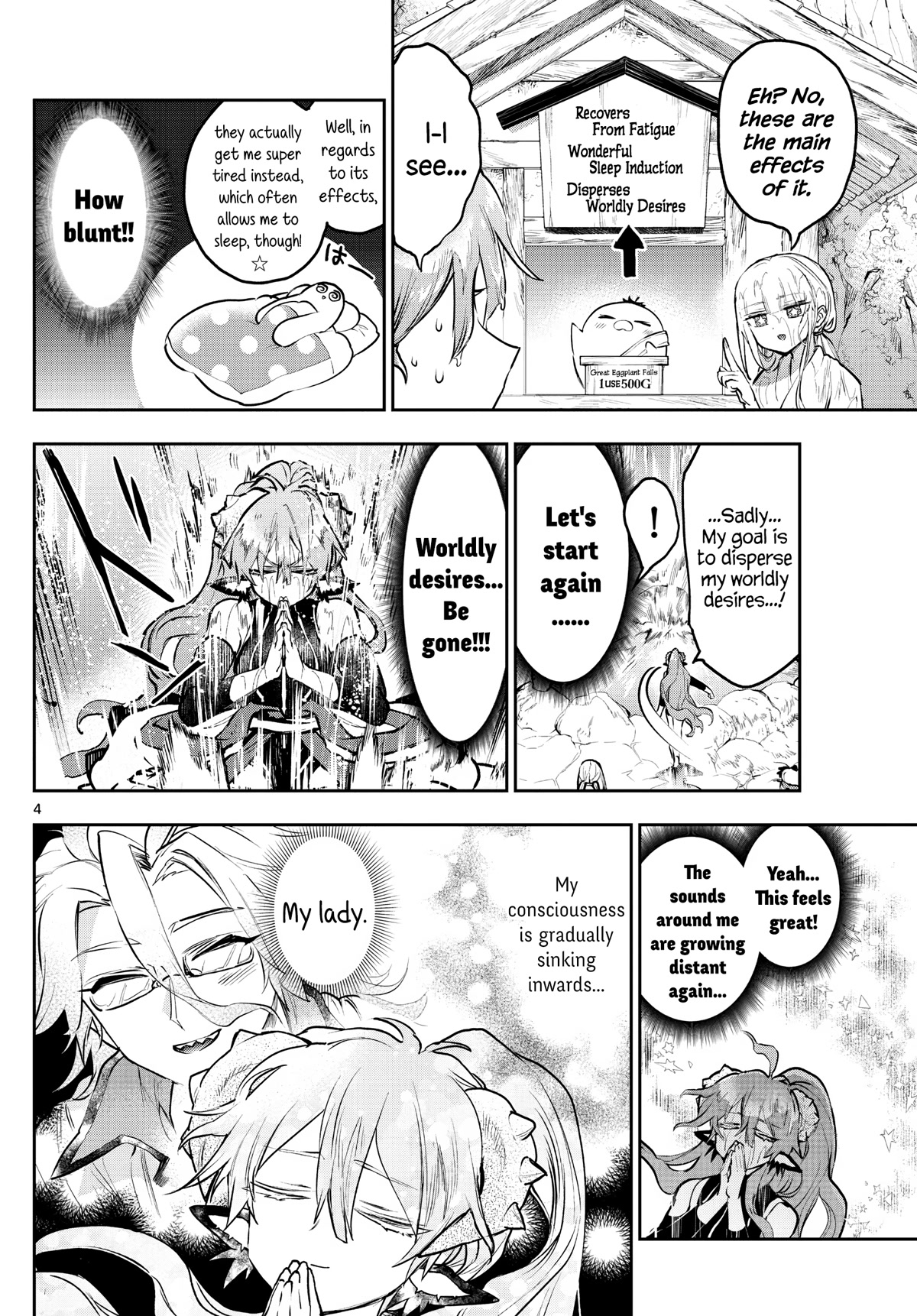Maou-jou de Oyasumi Chapter 296 page 4 - Chapter 296: You'll Be Relieved Once It All Washes Away
