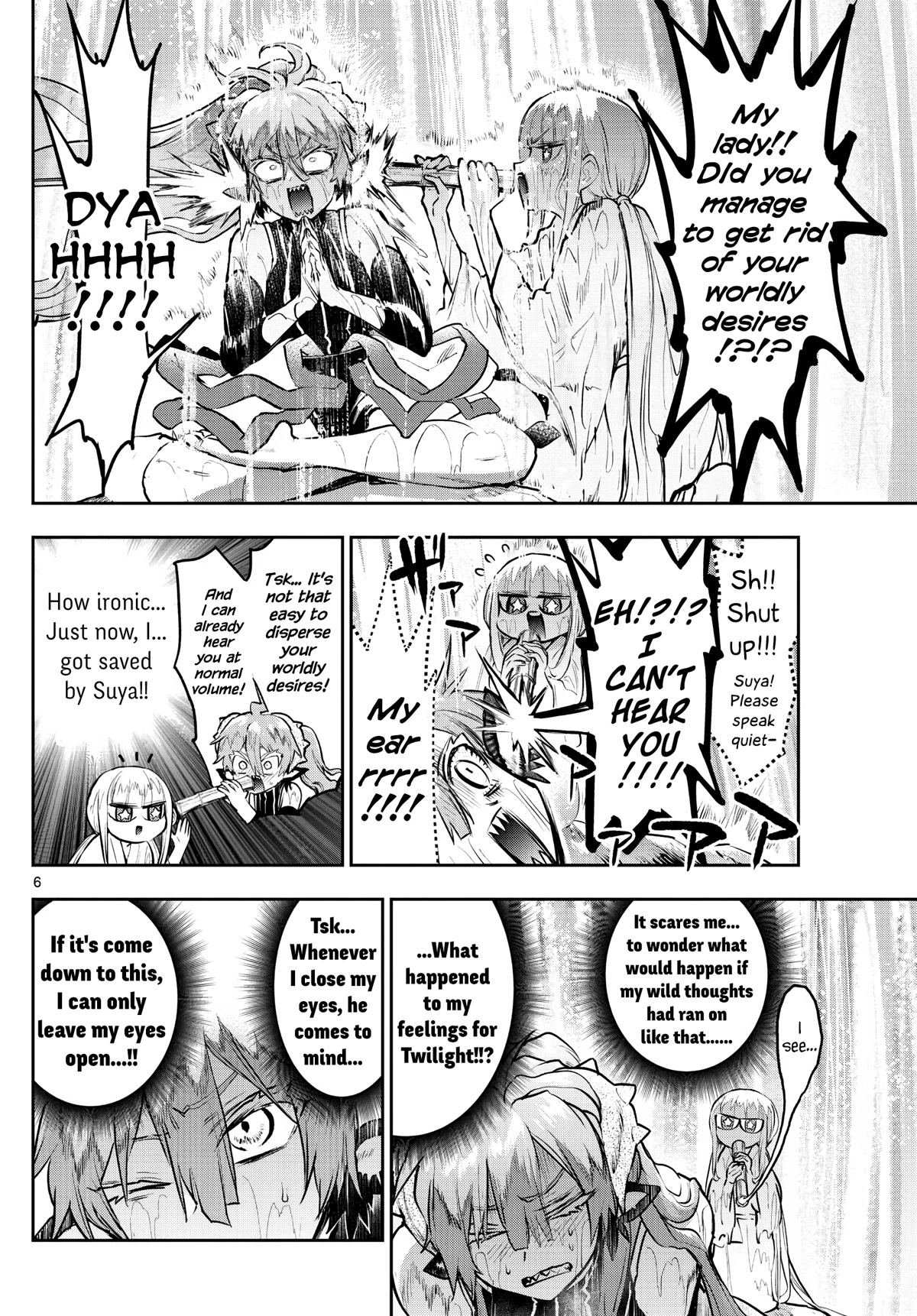 Maou-jou de Oyasumi Chapter 296 page 6 - Chapter 296: You'll Be Relieved Once It All Washes Away
