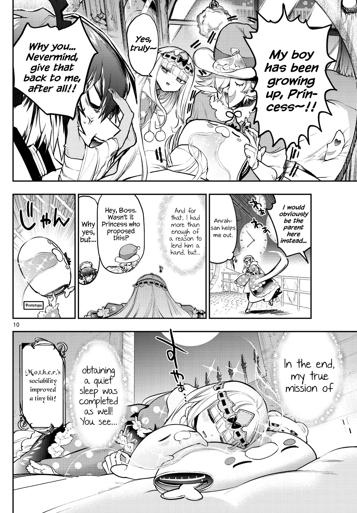 Maou-jou de Oyasumi Chapter 299 page 10 - Chapter 299: I'm Sure I Handled This Alone Back Then, Though