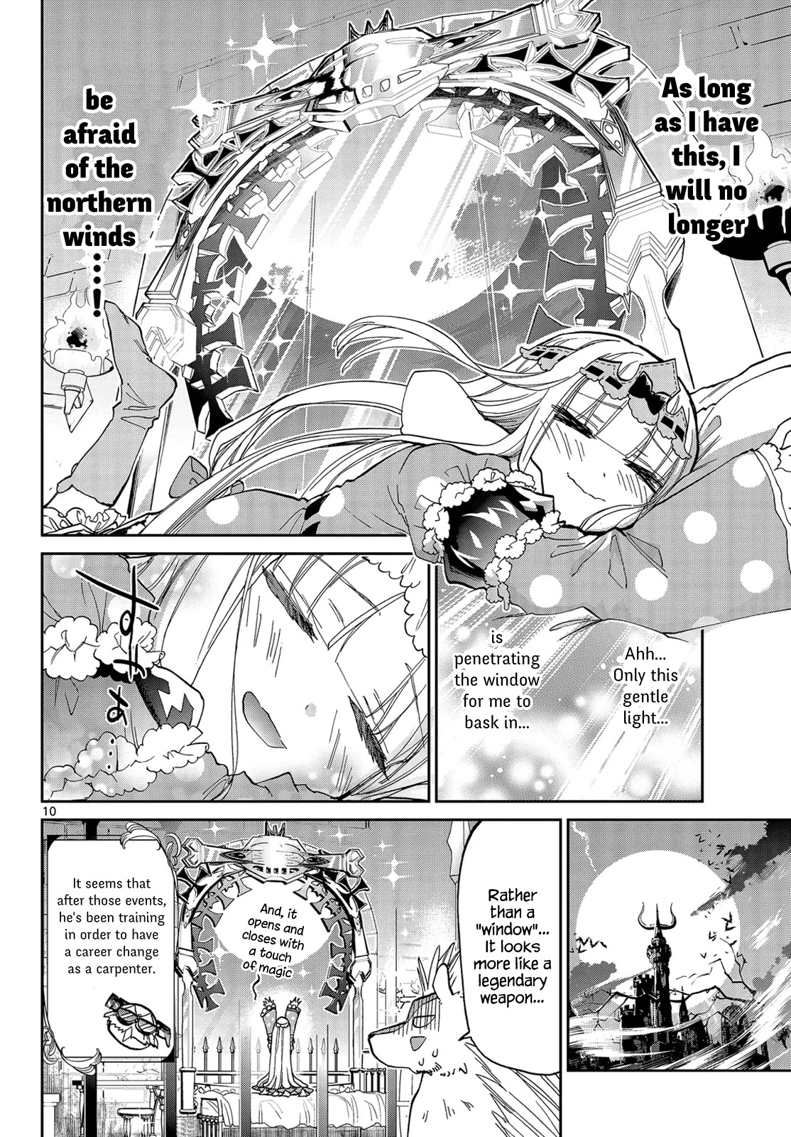 Maou-jou de Oyasumi Chapter 30 page 10 - Chapter 30: I Can Upgrade the Window!