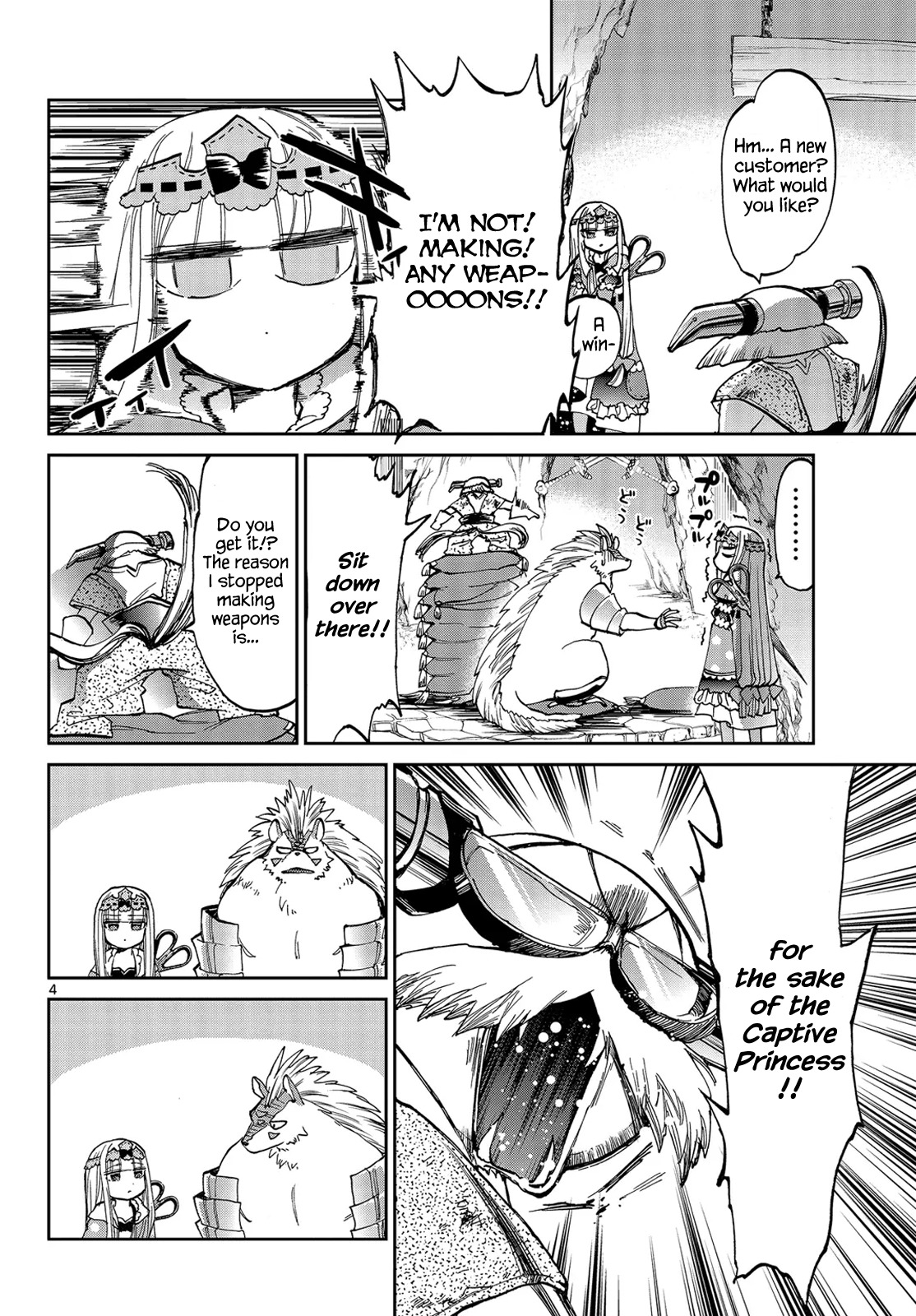 Maou-jou de Oyasumi Chapter 30 page 4 - Chapter 30: I Can Upgrade the Window!
