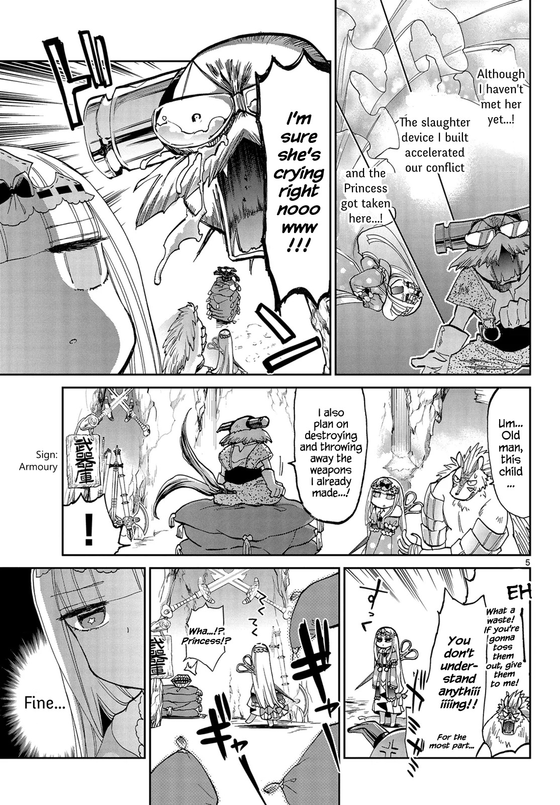 Maou-jou de Oyasumi Chapter 30 page 5 - Chapter 30: I Can Upgrade the Window!