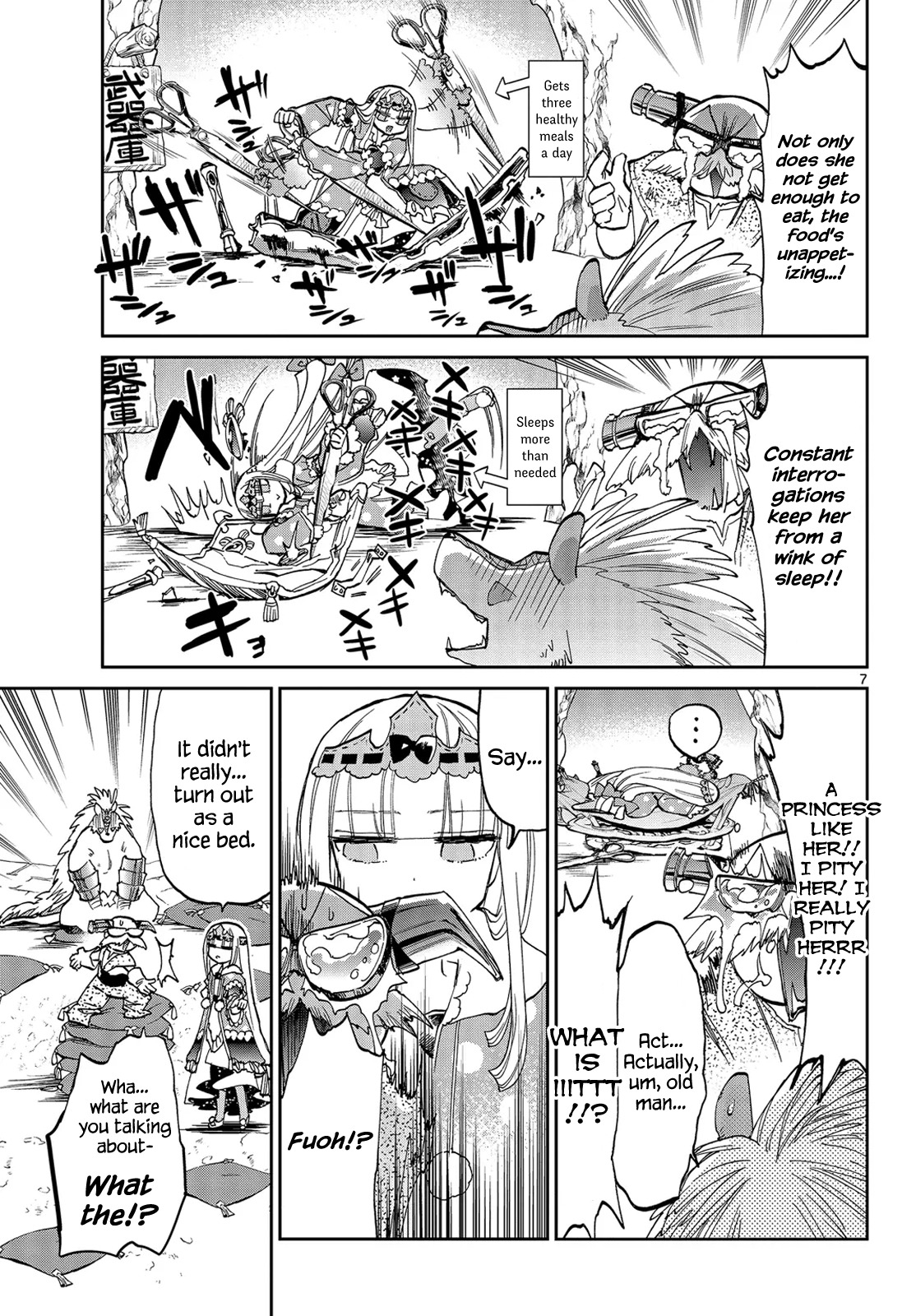 Maou-jou de Oyasumi Chapter 30 page 7 - Chapter 30: I Can Upgrade the Window!