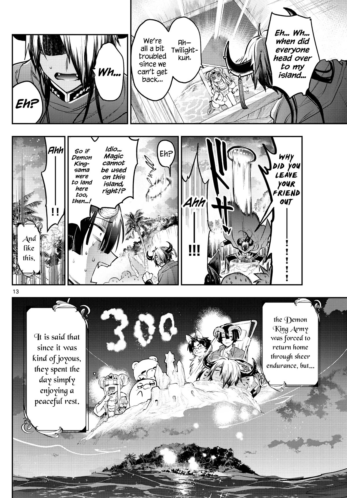 Maou-jou de Oyasumi Chapter 300 page 11 - Chapter 300: 300 Zzz's Should Be Easily Surpassed