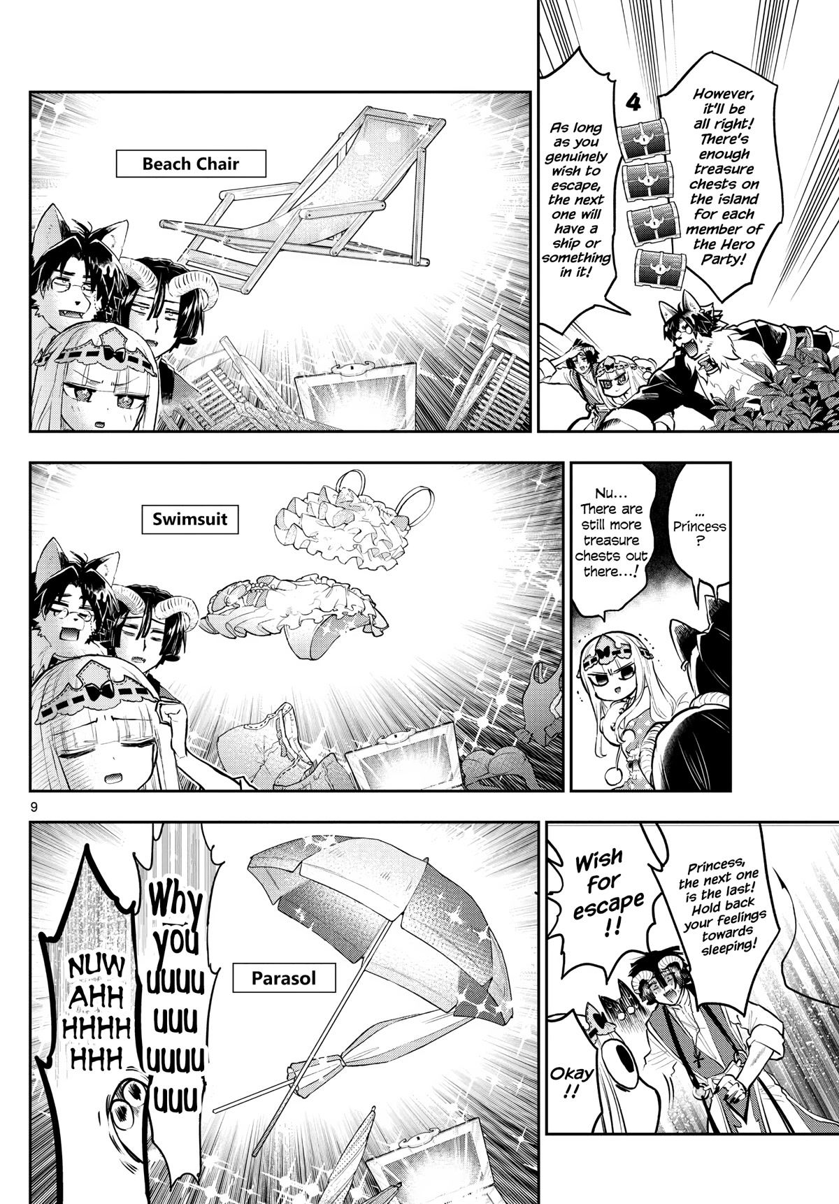 Maou-jou de Oyasumi Chapter 300 page 8 - Chapter 300: 300 Zzz's Should Be Easily Surpassed