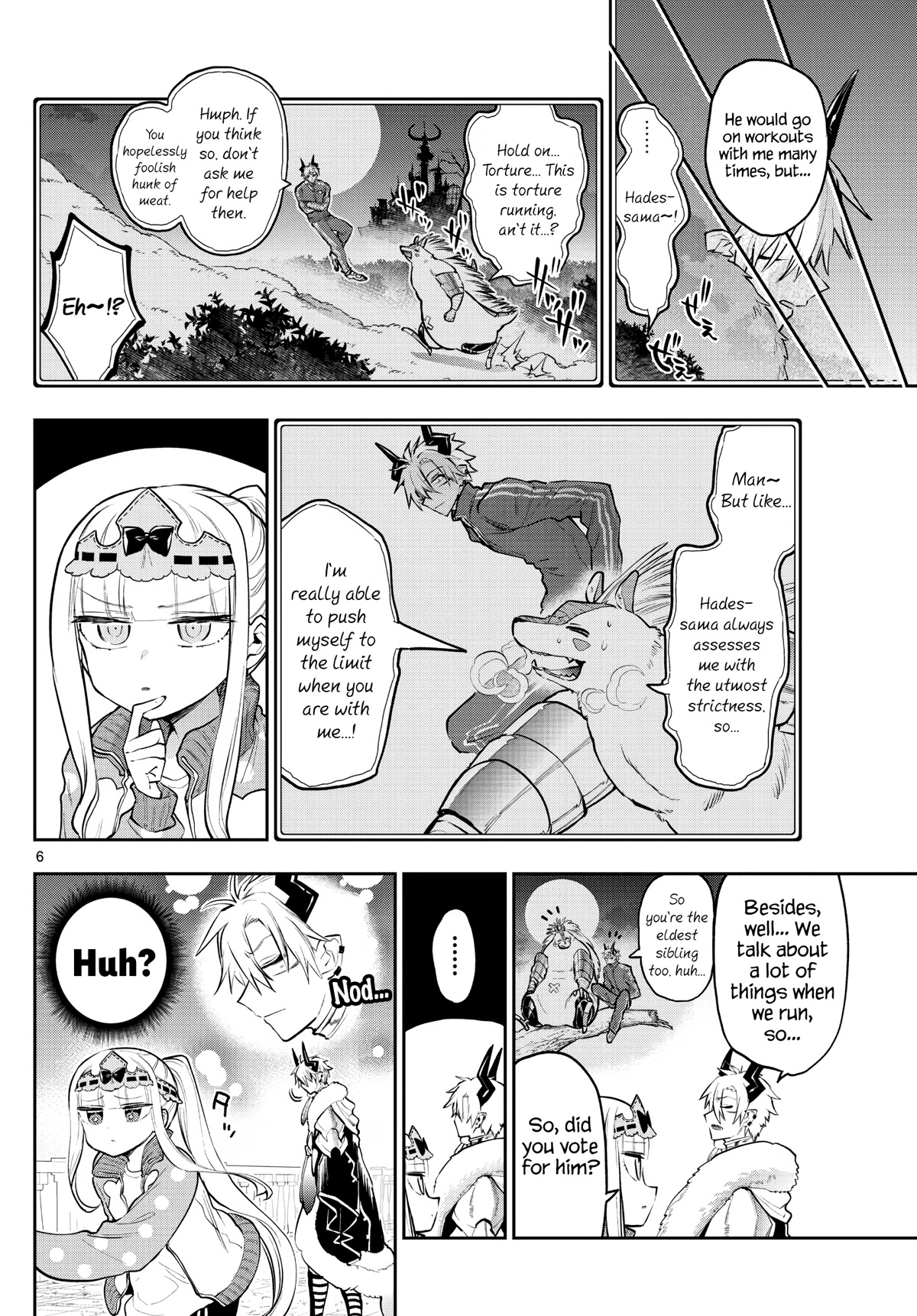 Maou-jou de Oyasumi Chapter 301 page 6 - Chapter 301: Springy Body Case File