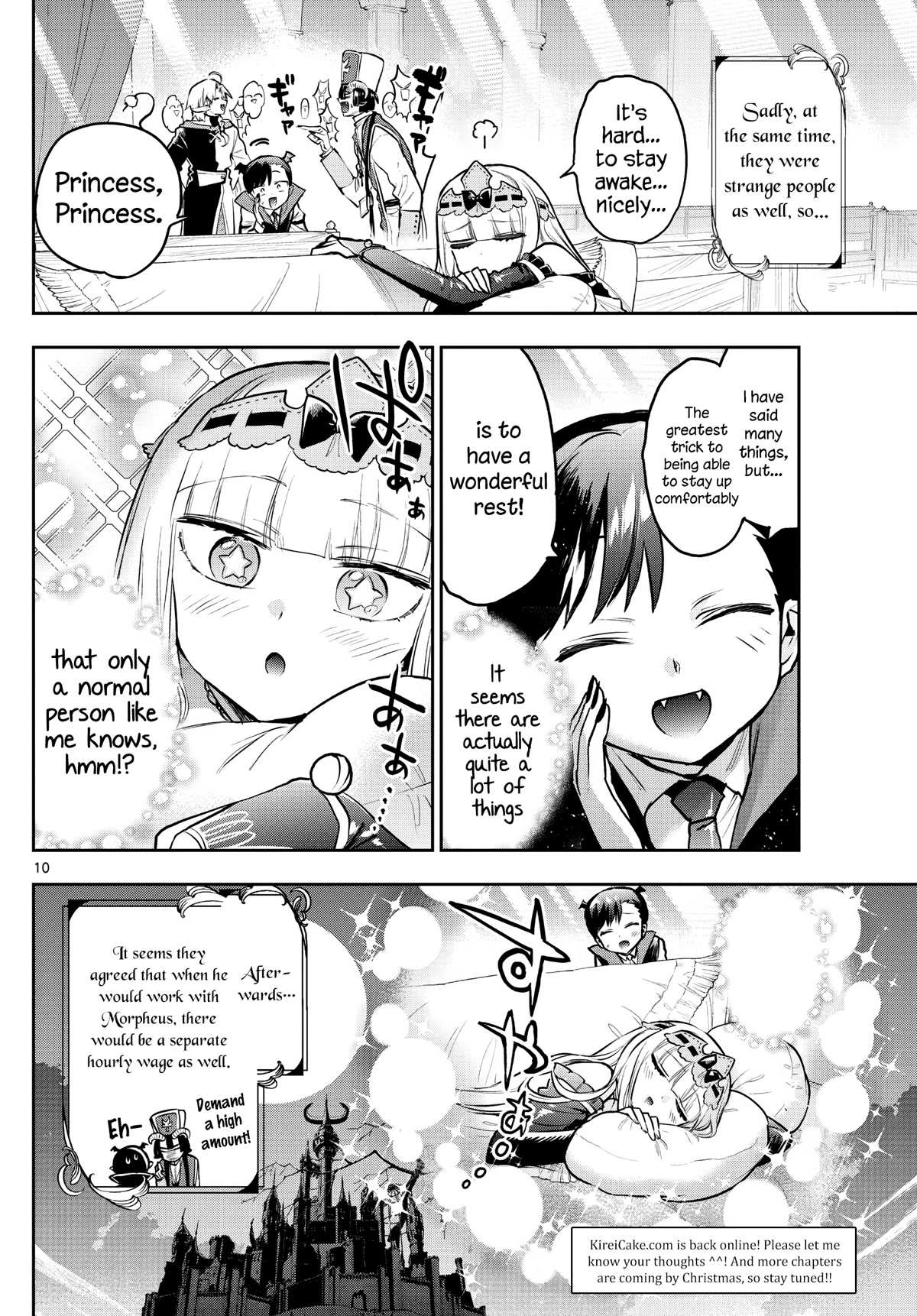 Maou-jou de Oyasumi Chapter 302 page 10 - Chapter 302: Demon King Castle's "Normal"