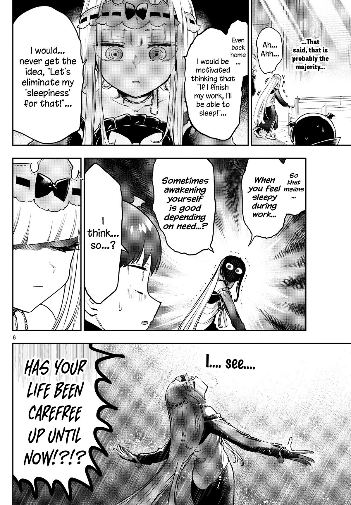 Maou-jou de Oyasumi Chapter 302 page 6 - Chapter 302: Demon King Castle's "Normal"