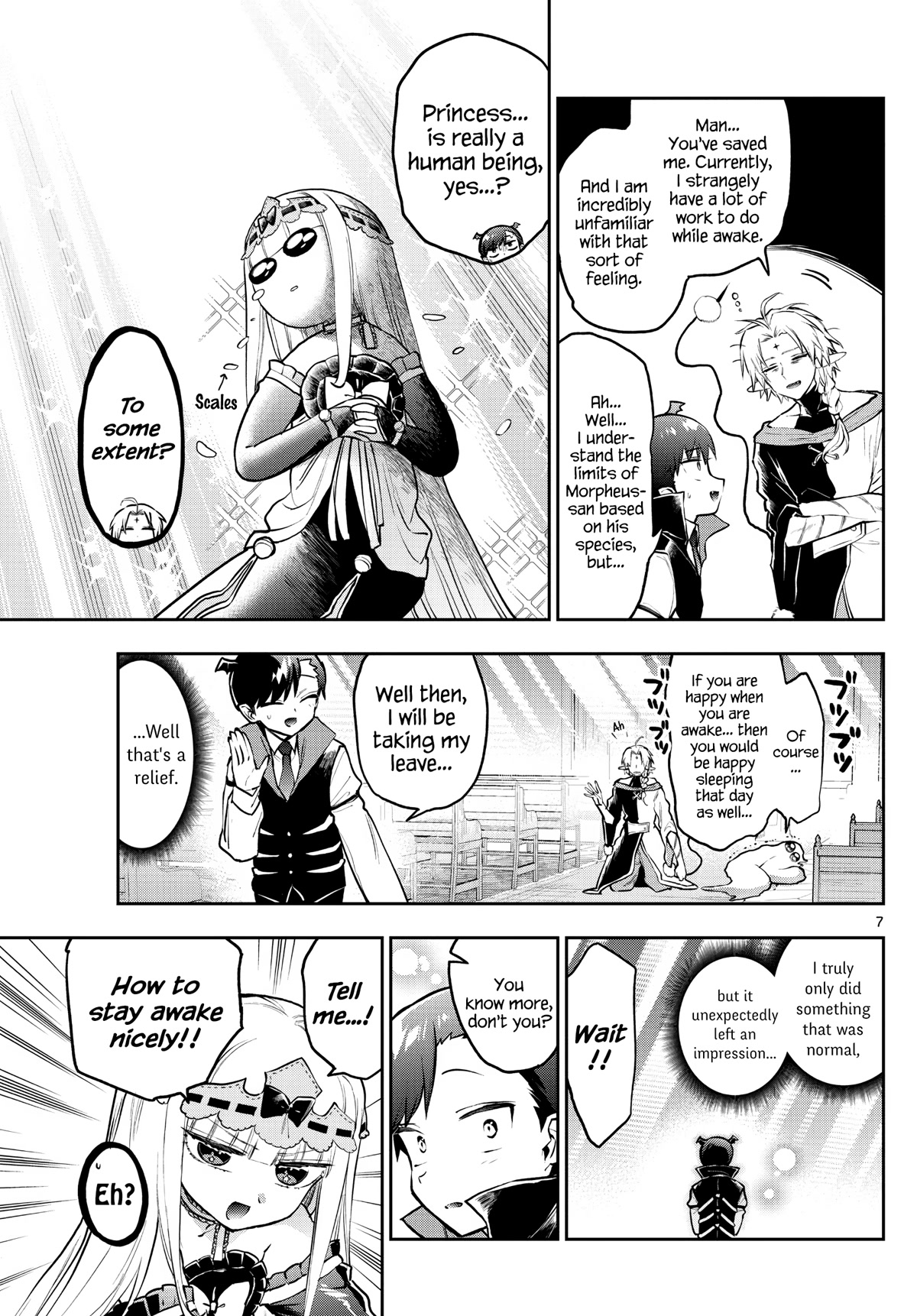 Maou-jou de Oyasumi Chapter 302 page 7 - Chapter 302: Demon King Castle's "Normal"
