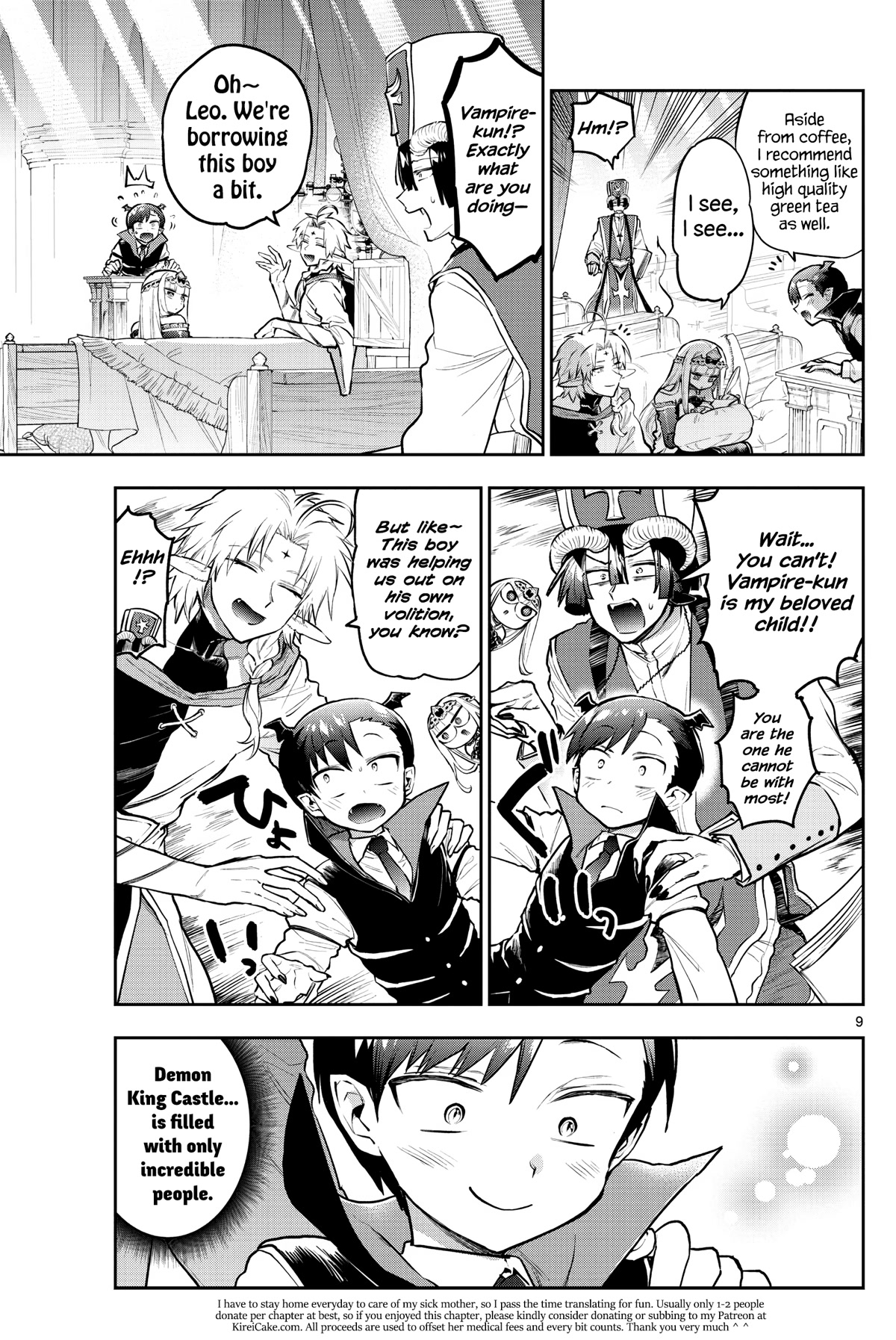 Maou-jou de Oyasumi Chapter 302 page 9 - Chapter 302: Demon King Castle's "Normal"