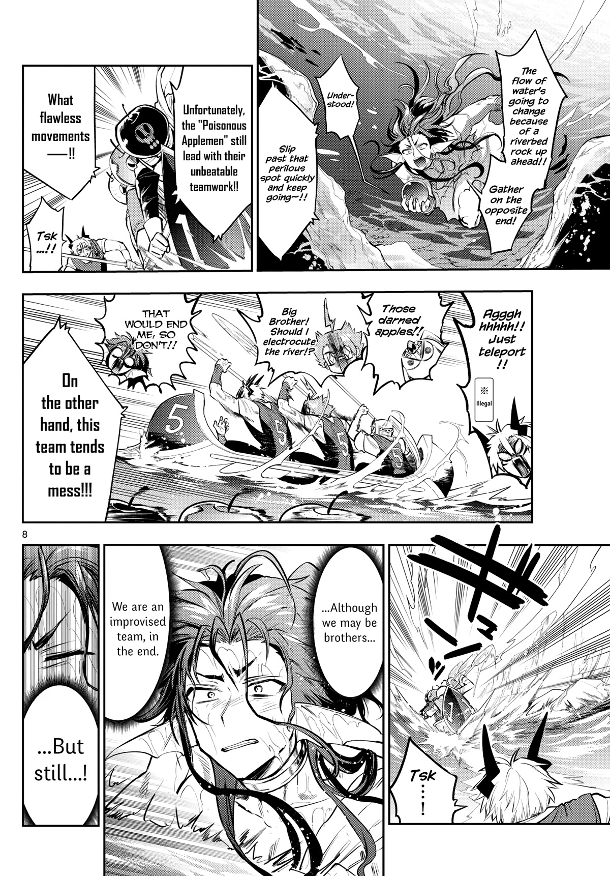 Maou-jou de Oyasumi Chapter 303 page 8 - Chapter 303: God • God • God • Monster