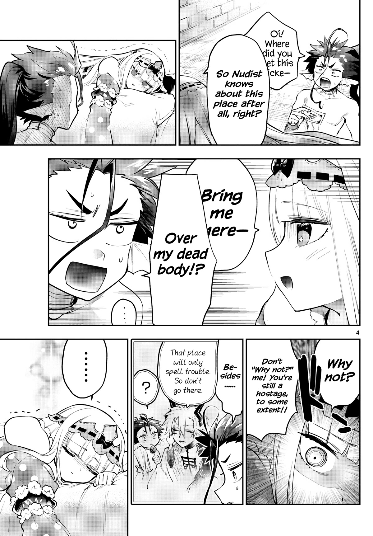 Maou-jou de Oyasumi Chapter 304 page 4 - Chapter 304: Secretly Go To HEAVEN