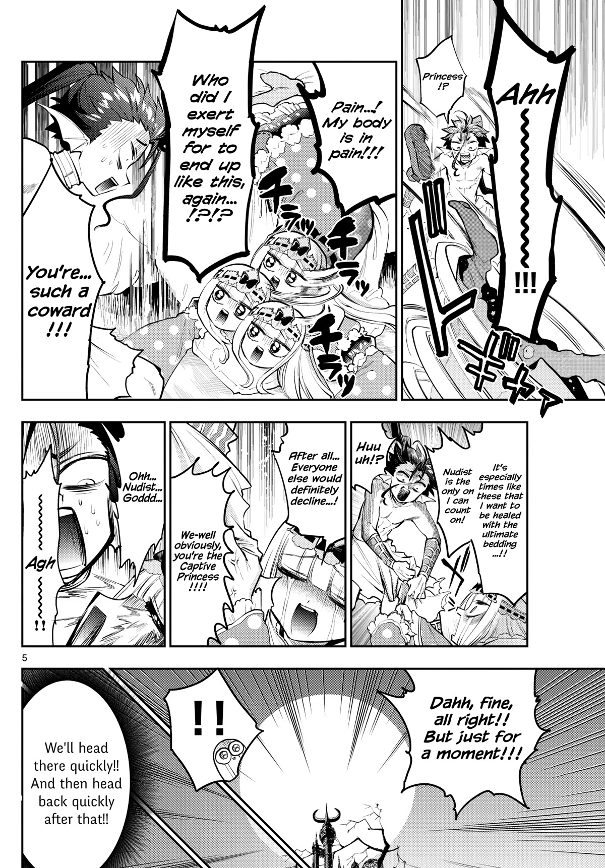 Maou-jou de Oyasumi Chapter 304 page 5 - Chapter 304: Secretly Go To HEAVEN