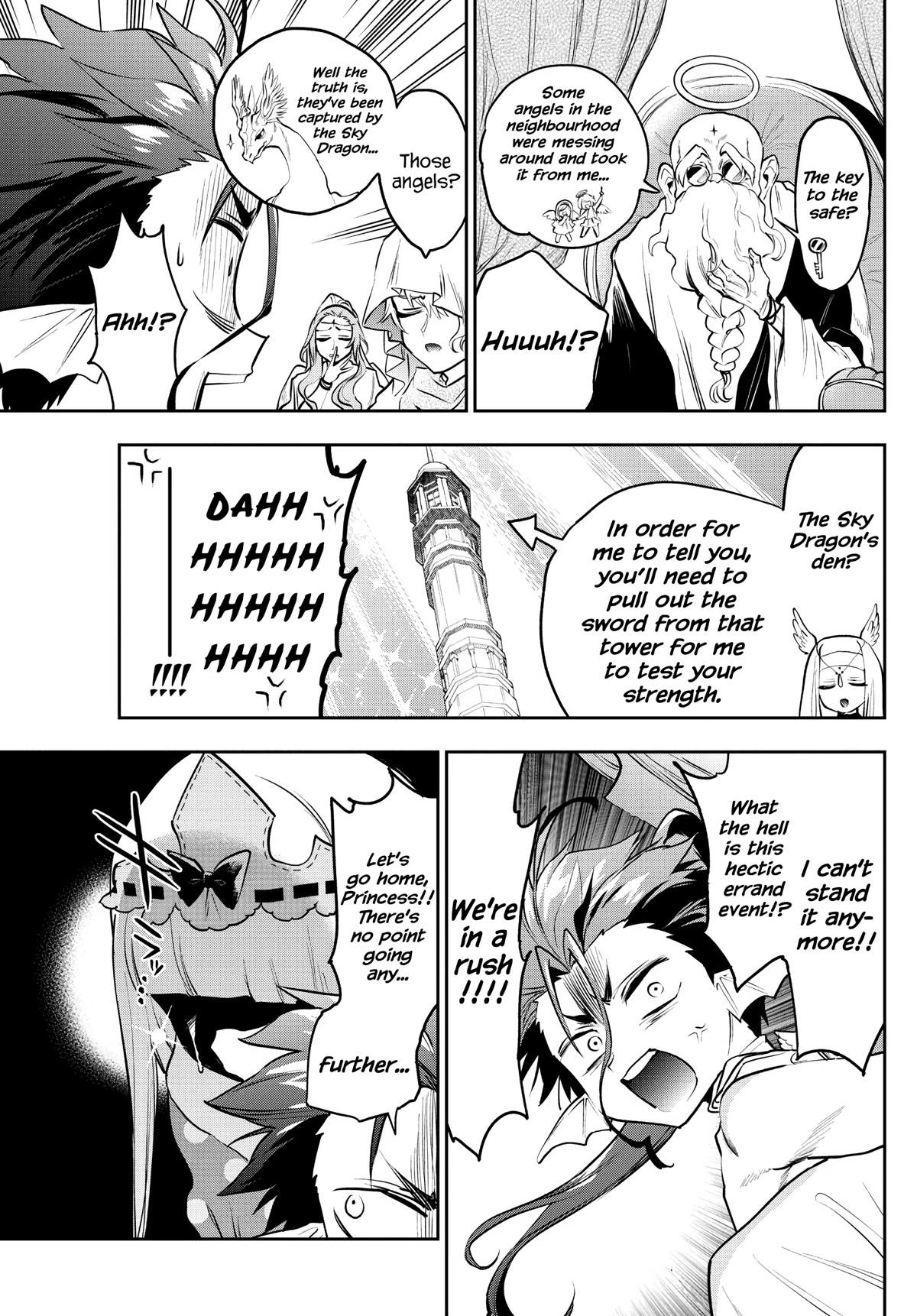 Maou-jou de Oyasumi Chapter 304 page 8 - Chapter 304: Secretly Go To HEAVEN