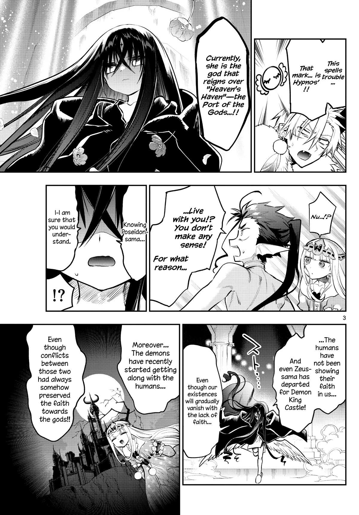 Maou-jou de Oyasumi Chapter 305 page 3 - Chapter 305: Princess's Ideal God