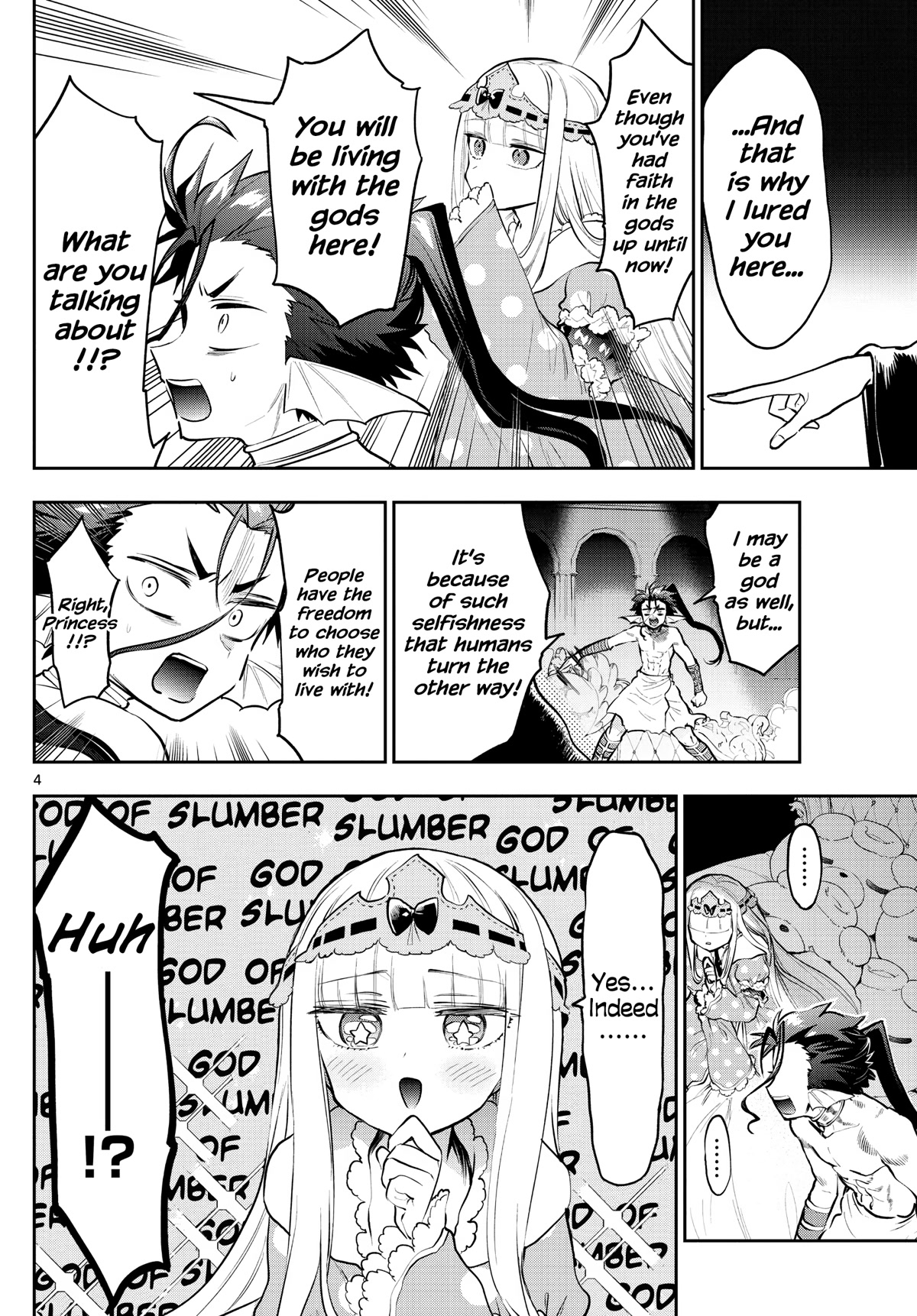 Maou-jou de Oyasumi Chapter 305 page 4 - Chapter 305: Princess's Ideal God