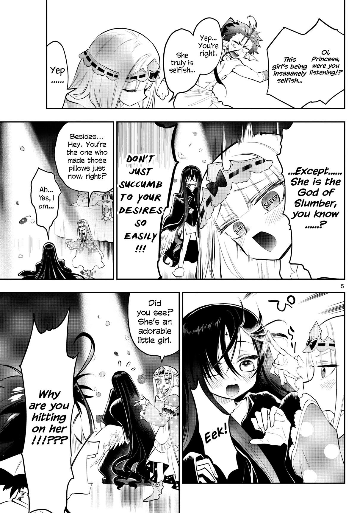Maou-jou de Oyasumi Chapter 305 page 5 - Chapter 305: Princess's Ideal God