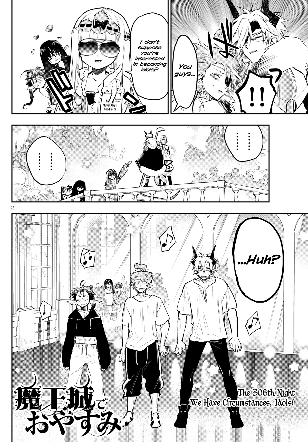Maou-jou de Oyasumi Chapter 306 page 2 - Chapter 306: We Have Circumstances, Idols!