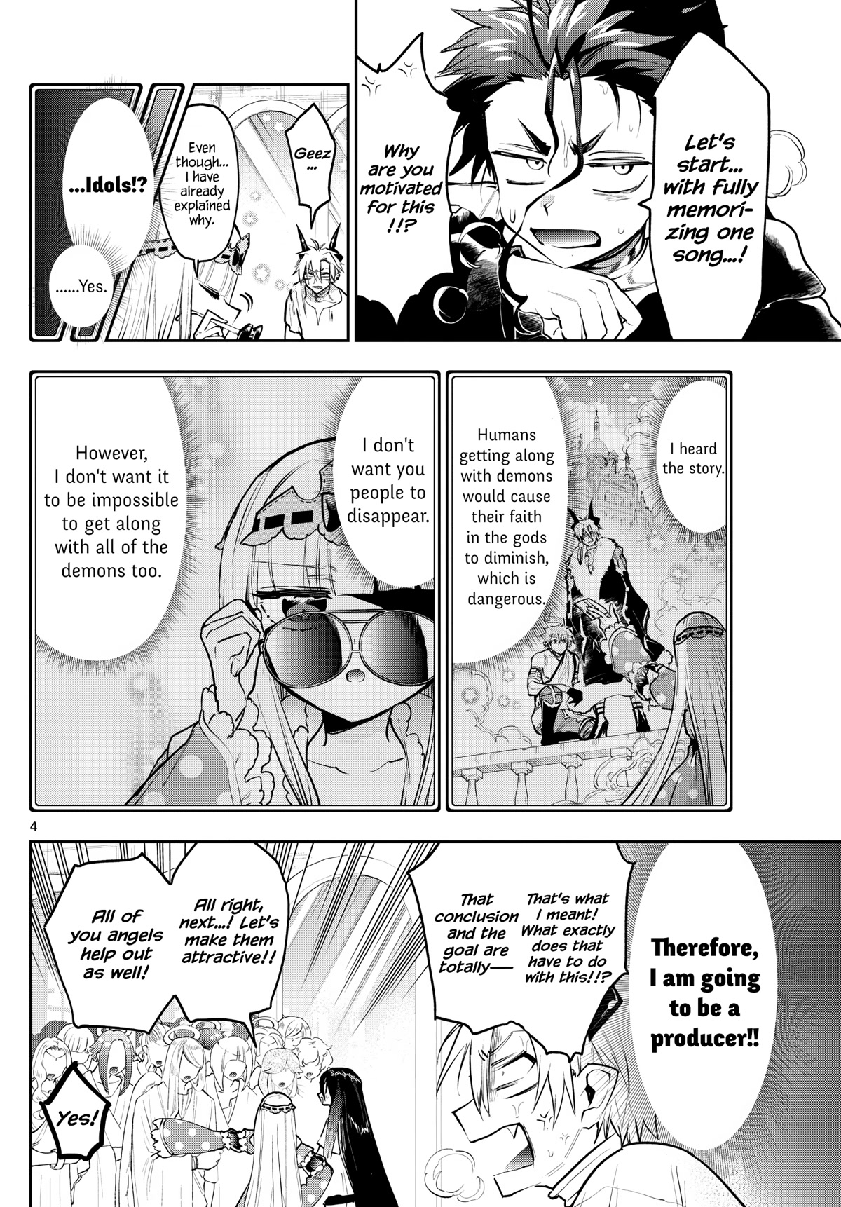 Maou-jou de Oyasumi Chapter 306 page 4 - Chapter 306: We Have Circumstances, Idols!