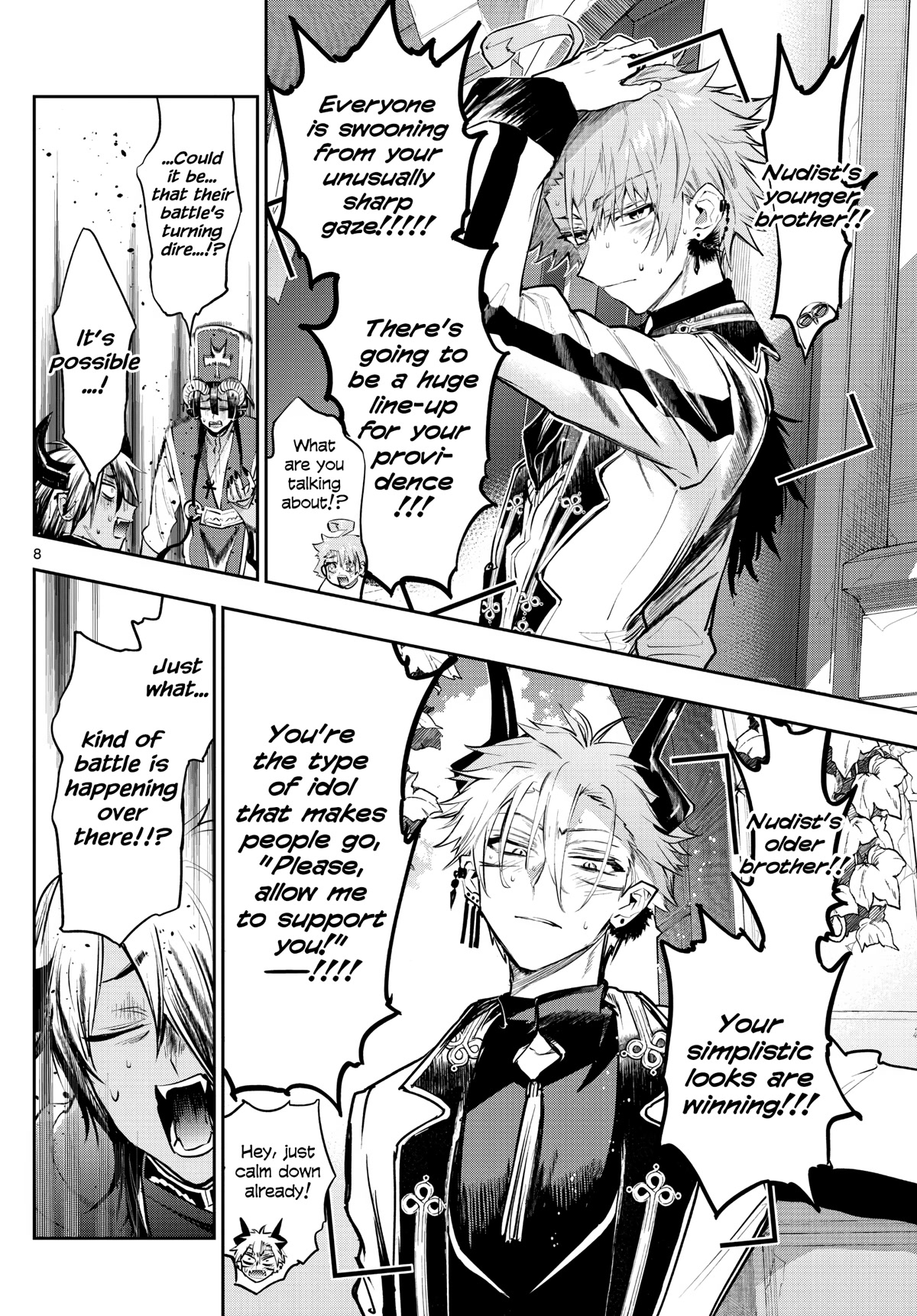 Maou-jou de Oyasumi Chapter 306 page 8 - Chapter 306: We Have Circumstances, Idols!