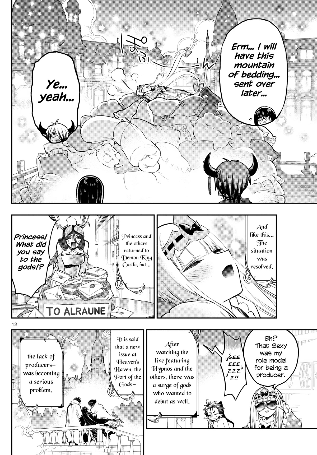 Maou-jou de Oyasumi Chapter 307 page 12 - Chapter 307: A Voice Suddenly Enveloped