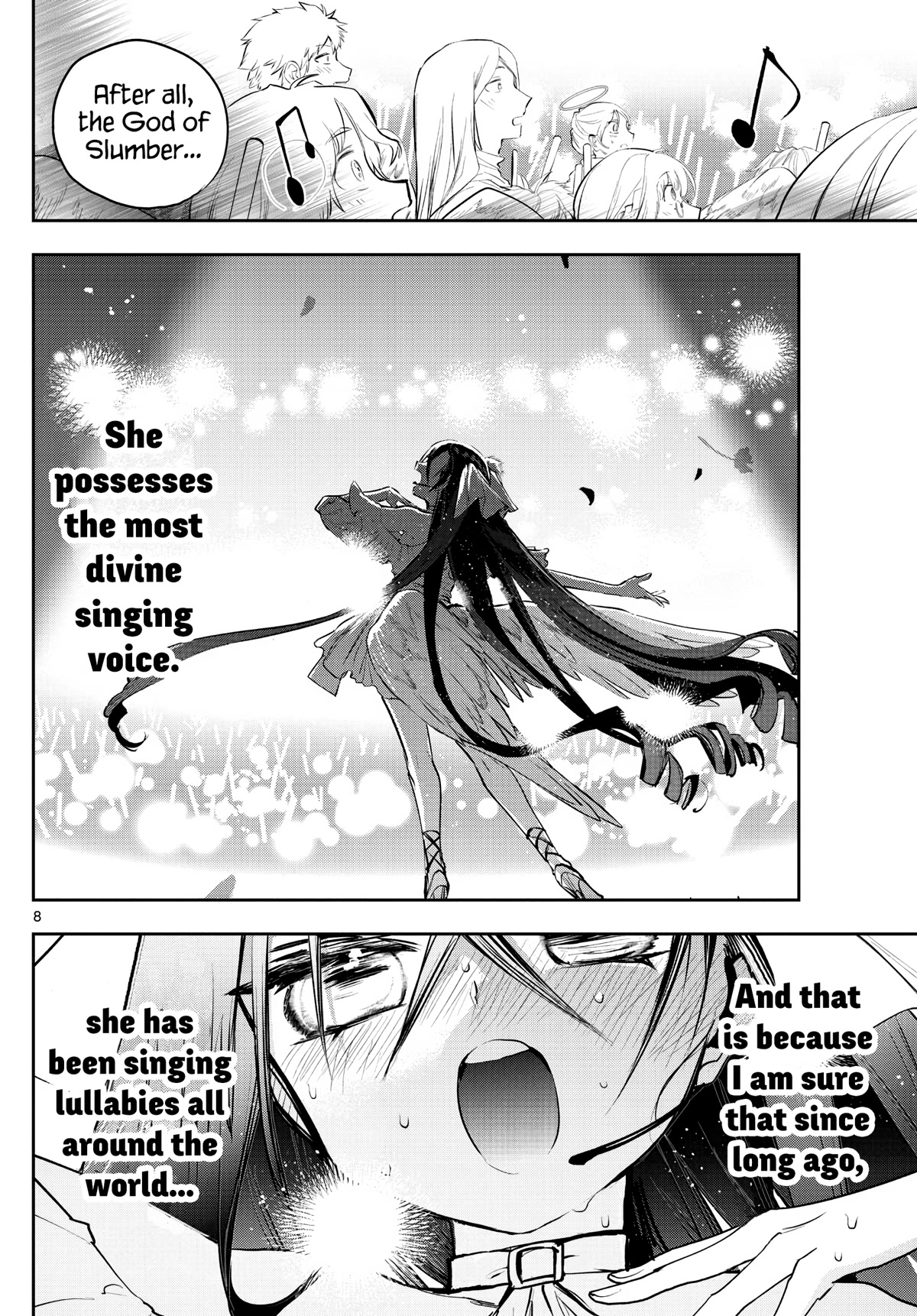 Maou-jou de Oyasumi Chapter 307 page 8 - Chapter 307: A Voice Suddenly Enveloped