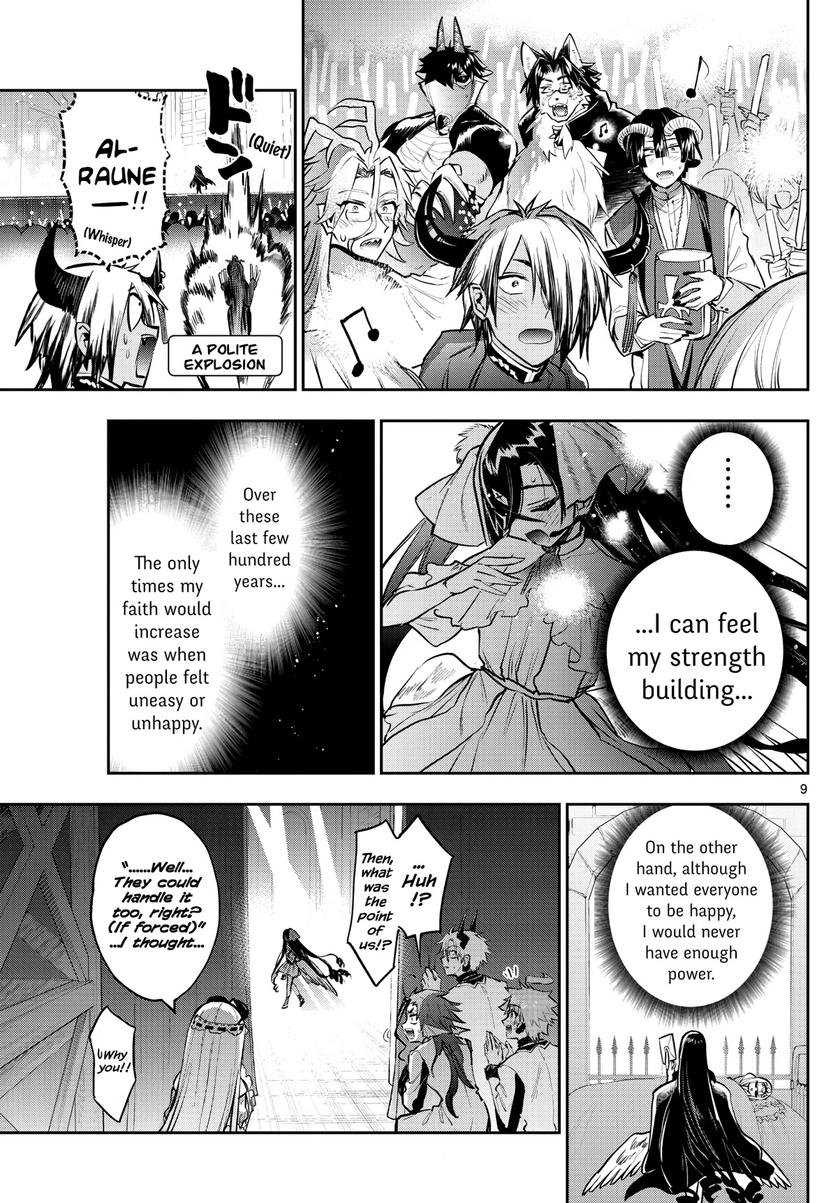 Maou-jou de Oyasumi Chapter 307 page 9 - Chapter 307: A Voice Suddenly Enveloped