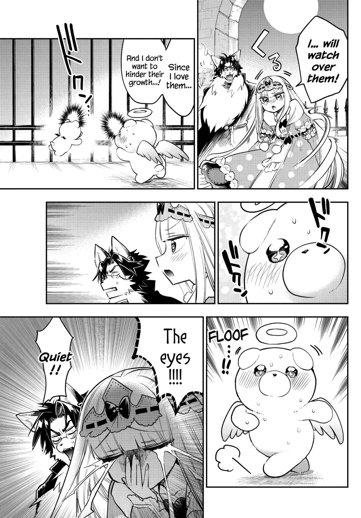 Maou-jou de Oyasumi Chapter 309 page 7 - Chapter 309: Too Shy, Shy Angel