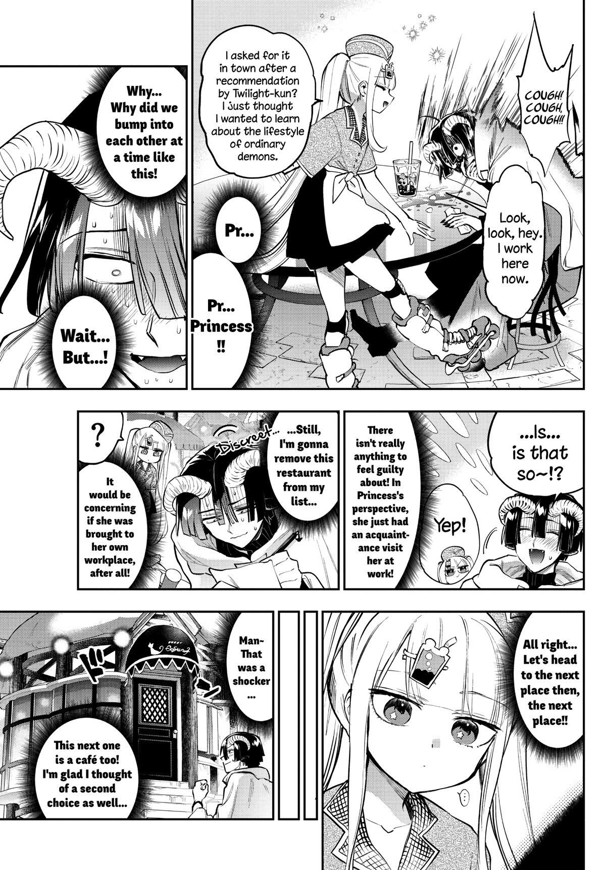 Maou-jou de Oyasumi Chapter 310 page 3 - Chapter 310: You Should Invite First!