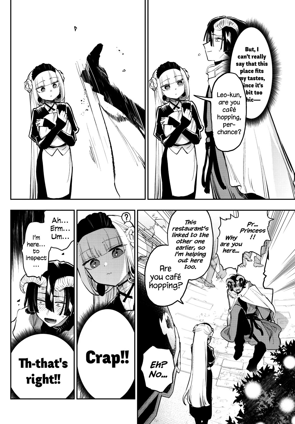 Maou-jou de Oyasumi Chapter 310 page 4 - Chapter 310: You Should Invite First!