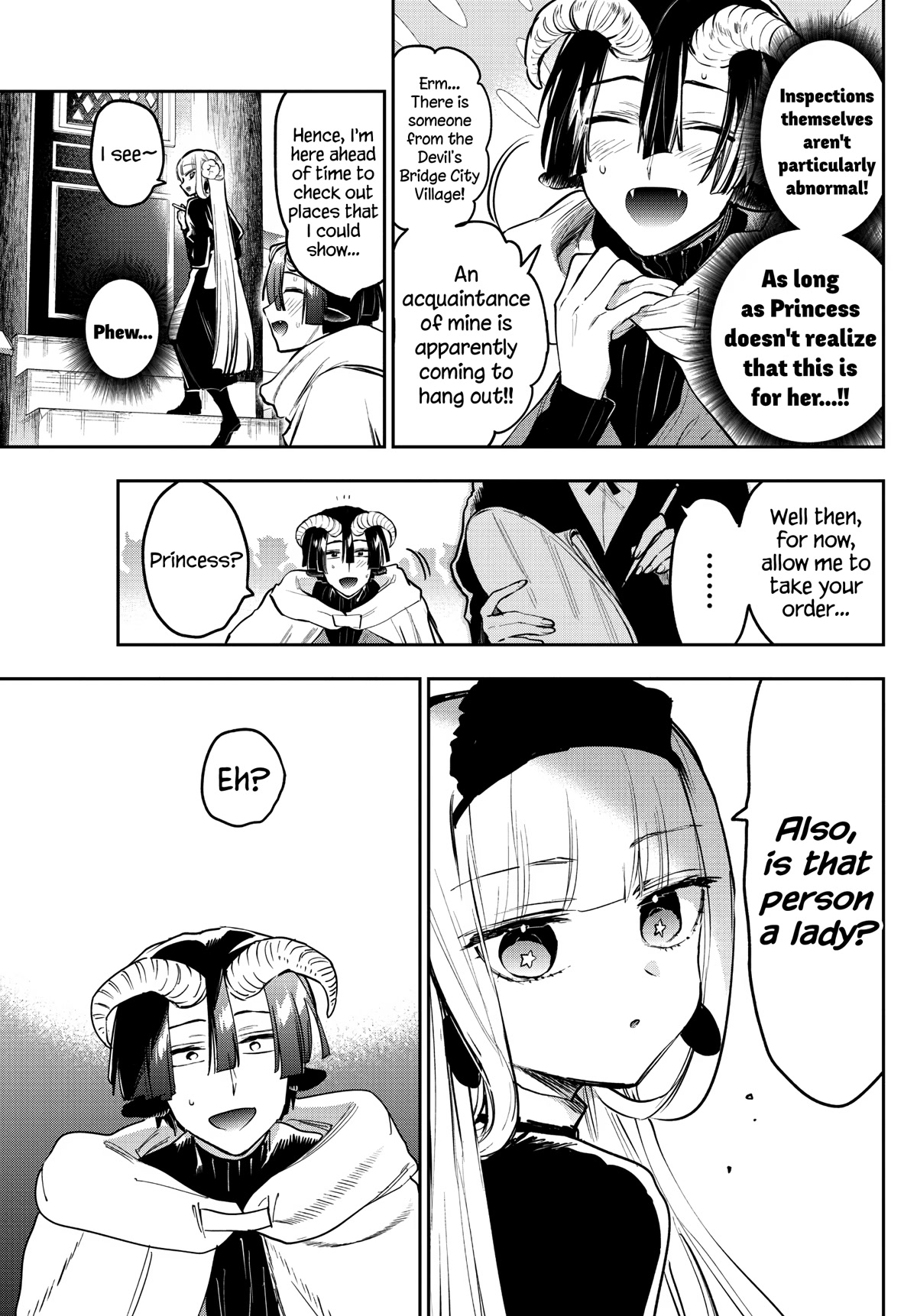 Maou-jou de Oyasumi Chapter 310 page 5 - Chapter 310: You Should Invite First!