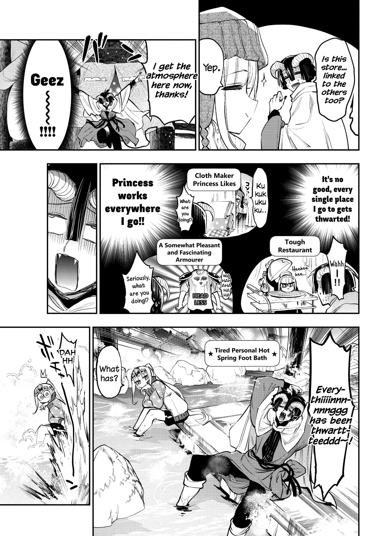 Maou-jou de Oyasumi Chapter 310 page 7 - Chapter 310: You Should Invite First!