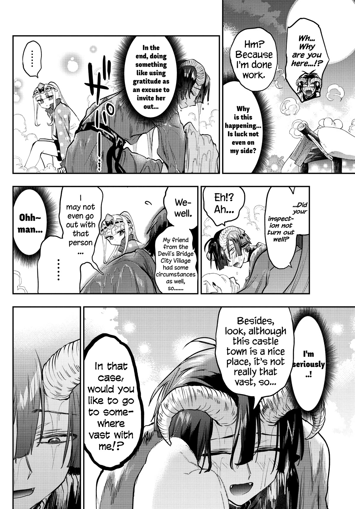 Maou-jou de Oyasumi Chapter 310 page 8 - Chapter 310: You Should Invite First!