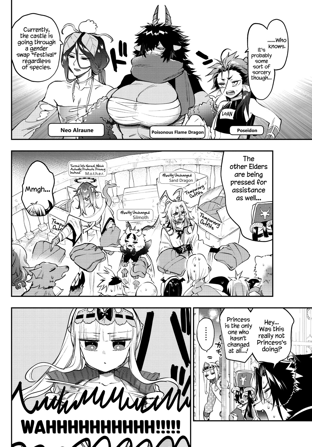 Maou-jou de Oyasumi Chapter 312 page 4 - Chapter 312: The "You Finally Tried It?" Episode