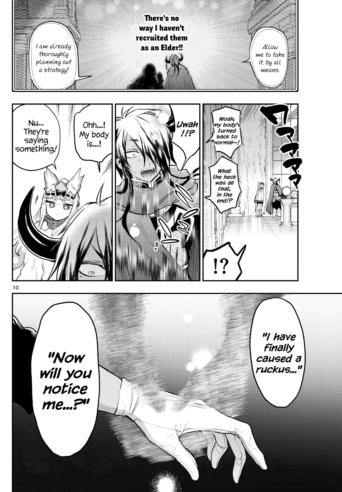 Maou-jou de Oyasumi Chapter 313 page 10 - Chapter 313: Who Are You?