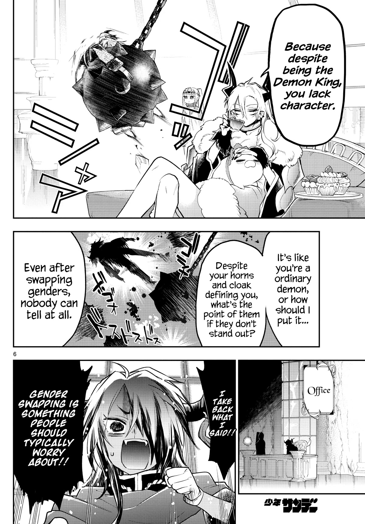 Maou-jou de Oyasumi Chapter 313 page 6 - Chapter 313: Who Are You?