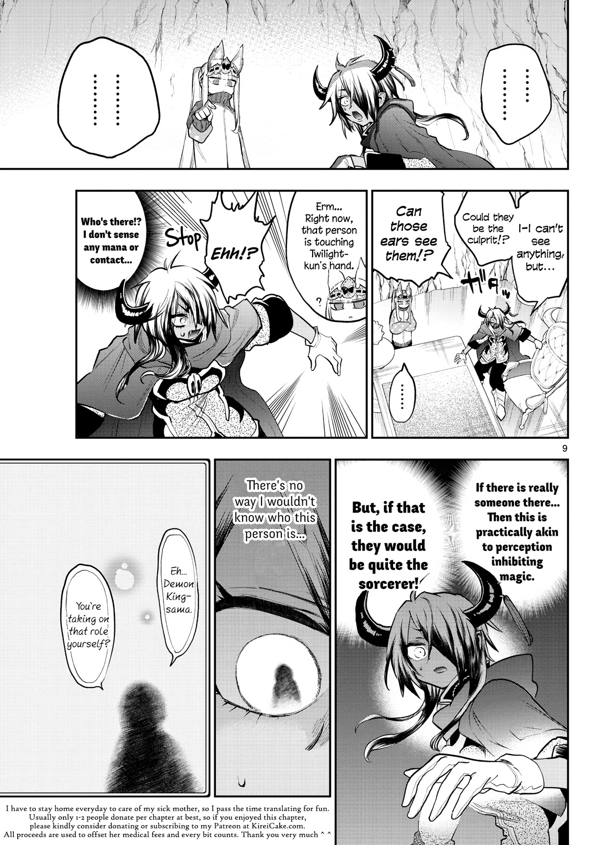 Maou-jou de Oyasumi Chapter 313 page 9 - Chapter 313: Who Are You?