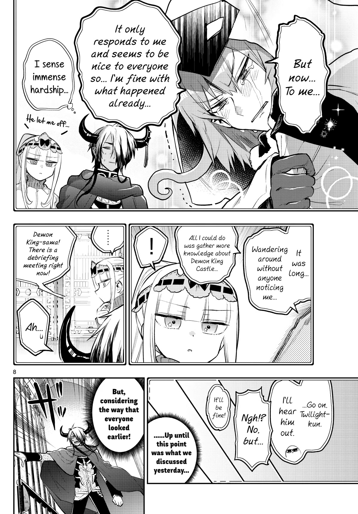 Maou-jou de Oyasumi Chapter 314 page 8 - Chapter 314: Unknown Elder