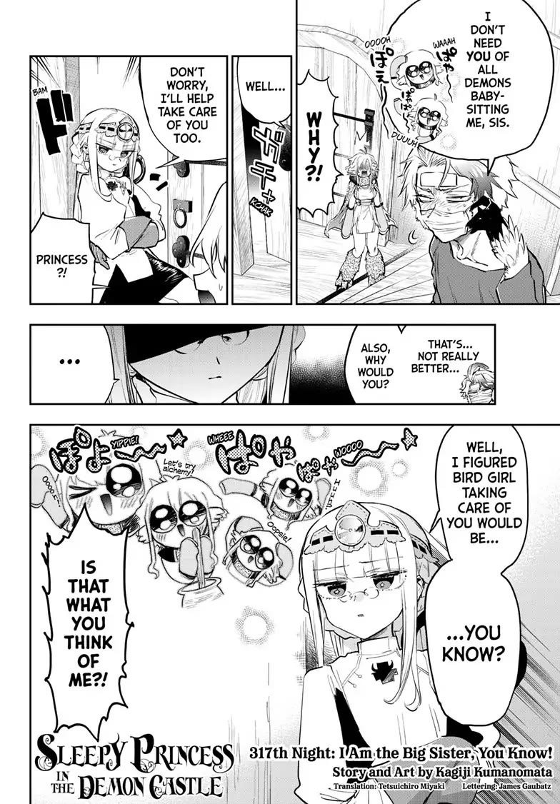 Maou-jou de Oyasumi Chapter 317 page 2 - Chapter 317