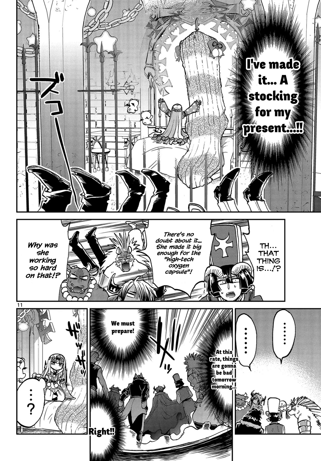 Maou-jou de Oyasumi Chapter 32 page 10 - Chapter 32: Because the Princess is a Naughty Girl