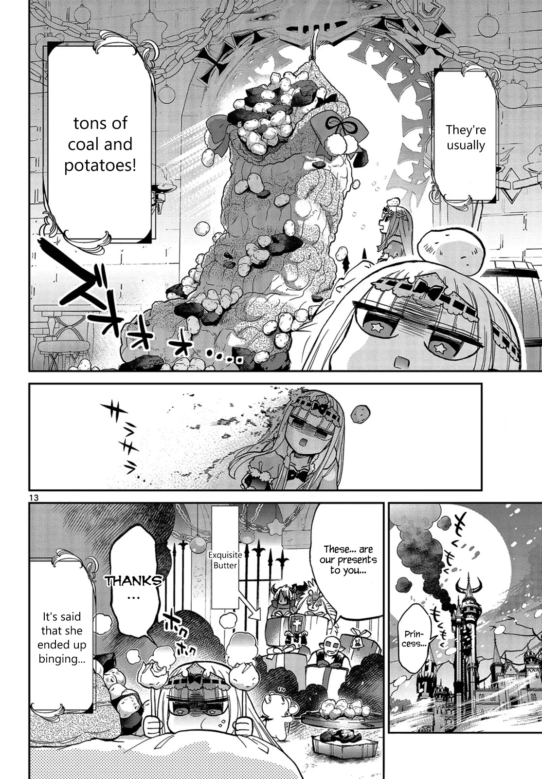 Maou-jou de Oyasumi Chapter 32 page 12 - Chapter 32: Because the Princess is a Naughty Girl