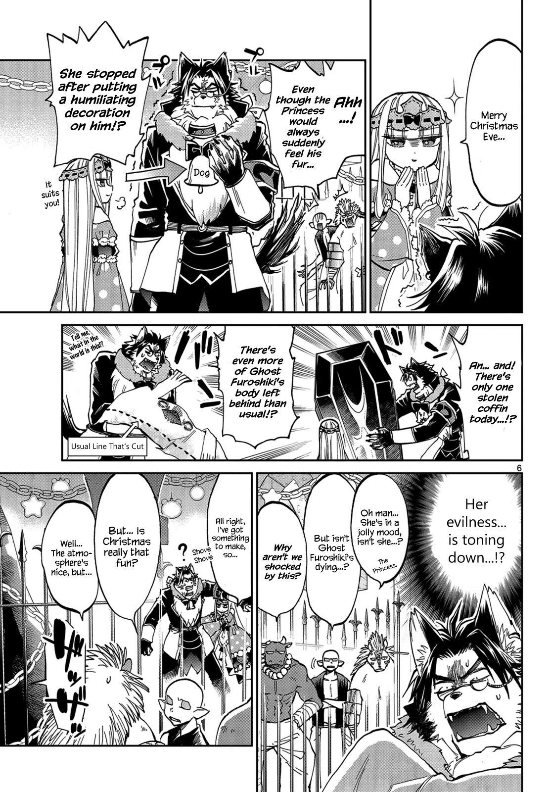 Maou-jou de Oyasumi Chapter 32 page 5 - Chapter 32: Because the Princess is a Naughty Girl