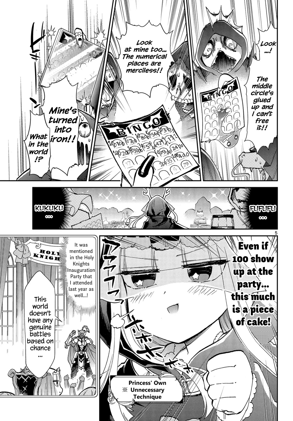 Maou-jou de Oyasumi Chapter 33 page 5 - Chapter 33: Stop Getting Serious in a Party Game!