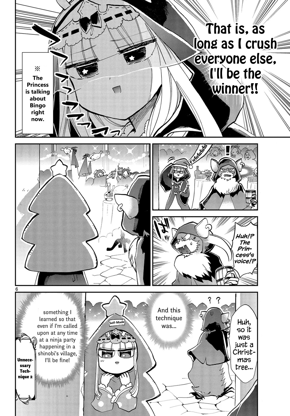 Maou-jou de Oyasumi Chapter 33 page 6 - Chapter 33: Stop Getting Serious in a Party Game!